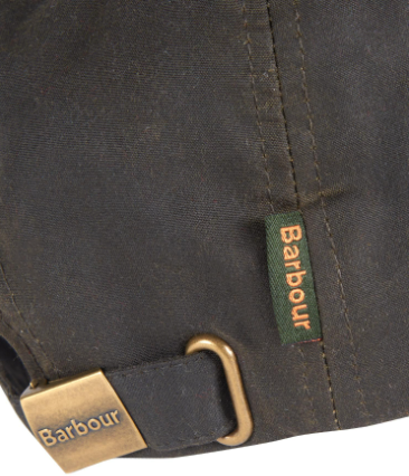 Barbour Wax Sports Cap Olive 1 Size-2